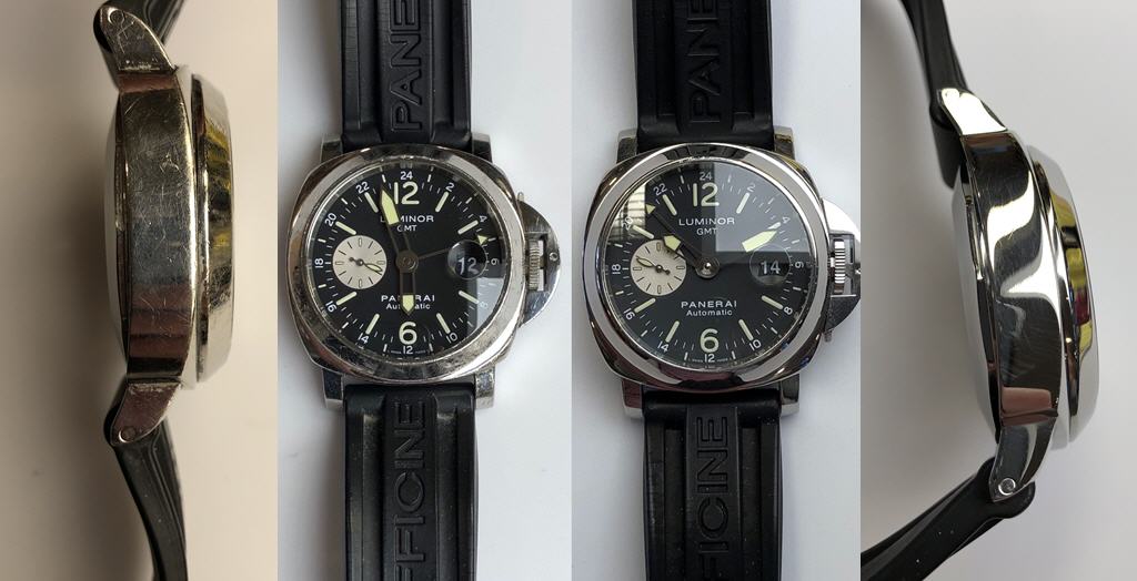 Aufarbeitung einer Armbanduhr: